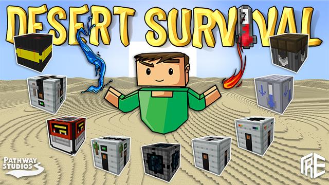Thumbnail of the Minecraft Bedrock Marketplace product The Alchemist: Desert Survival created by Pathway Studios.