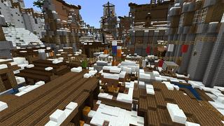 Screenshot of the Minecraft Bedrock Marketplace product The Dark Ages created by Pathway Studios.