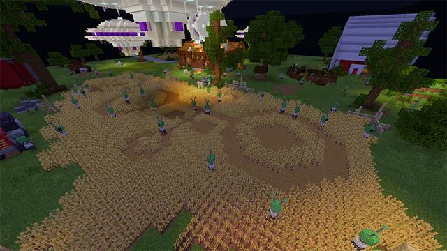 Screenshot of the Minecraft Bedrock Marketplace product The Endless Invasion created by Pathway Studios.