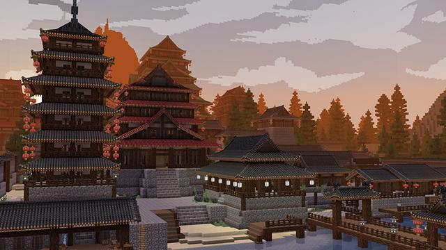 Screenshot of the Minecraft Bedrock Marketplace product The Feudal Architect created by Pathway Studios.