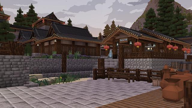 Screenshot of the Minecraft Bedrock Marketplace product The Feudal Architect created by Pathway Studios.