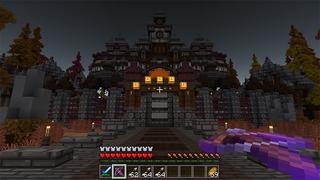 Screenshot of the Minecraft Bedrock Marketplace product The Hunter: Pumpkin King created by Pathway Studios.