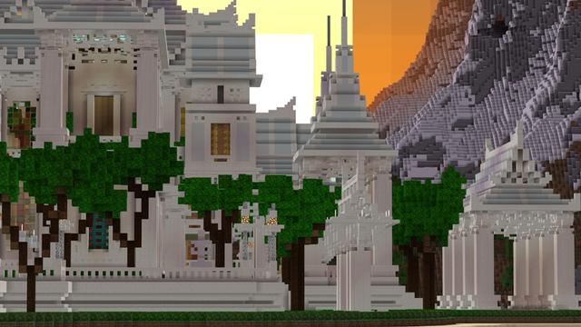 Screenshot of the Minecraft Bedrock Marketplace product The Ivory Castle created by Pathway Studios.