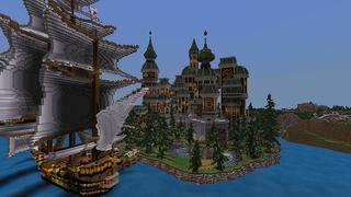 Screenshot of the Minecraft Bedrock Marketplace product The King's Crown created by Pathway Studios.