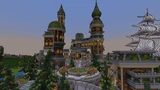 Screenshot of the Minecraft Bedrock Marketplace product The King's Crown created by Pathway Studios.