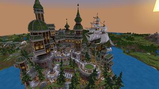 Screenshot of the Minecraft Bedrock Marketplace product The King's Crown created by Pathway Studios.