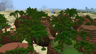 Screenshot of the Minecraft Bedrock Marketplace product The Oasis created by Pathway Studios.