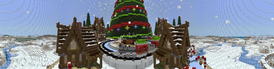 Panorama of the Minecraft Bedrock Marketplace product Toymaker created by Pathway Studios.