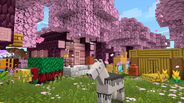 Screenshot of the Minecraft Bedrock Marketplace product Tree of Gold created by Pathway Studios.