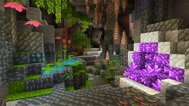 Screenshot of the Minecraft Bedrock Marketplace product Tree of Gold created by Pathway Studios.