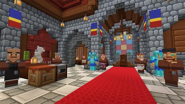 Screenshot of the Minecraft Bedrock Marketplace product Tree of Gold created by Pathway Studios.