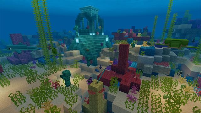 Screenshot of the Minecraft Bedrock Marketplace product Tree of Gold created by Pathway Studios.