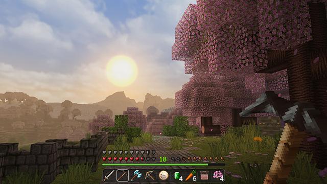 Screenshot of the Minecraft Bedrock Marketplace product TrueRealism HD created by Pathway Studios.