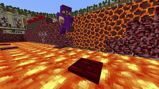 Screenshot of the Minecraft Bedrock Marketplace product Ultimate Minigame Rush created by Pathway Studios.