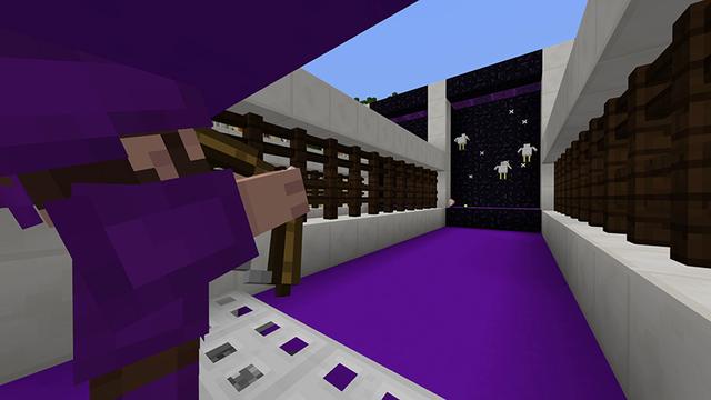 Screenshot of the Minecraft Bedrock Marketplace product Ultimate Minigame Rush created by Pathway Studios.