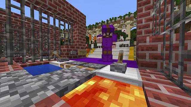 Screenshot of the Minecraft Bedrock Marketplace product Ultimate Minigame Rush created by Pathway Studios.