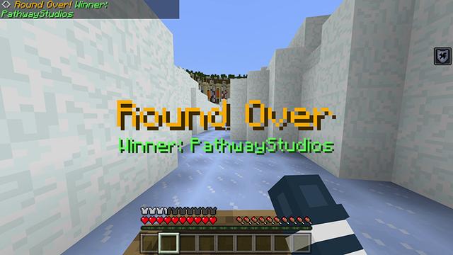 Screenshot of the Minecraft Bedrock Marketplace product Ultimate Minigame Rush created by Pathway Studios.