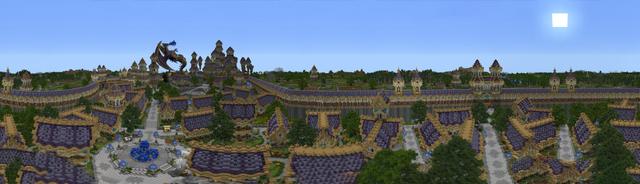 Panorama of the Minecraft Bedrock Marketplace product Val'Aven created by Pathway Studios.
