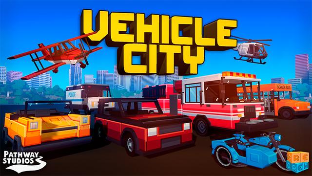 Thumbnail of the Minecraft Bedrock Marketplace product Vehicle City created by Pathway Studios.
