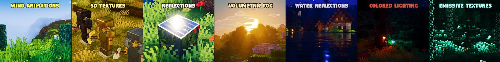 Panorama of the Minecraft Bedrock Marketplace product Vibrance created by Pathway Studios.