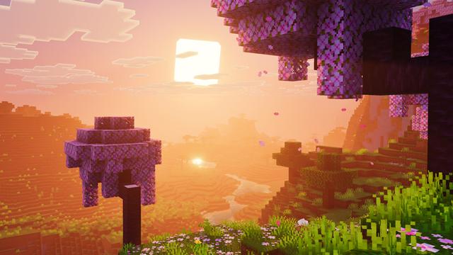 Screenshot of the Minecraft Bedrock Marketplace product Vibrance created by Pathway Studios.