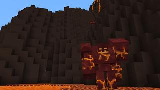 Screenshot of the Minecraft Bedrock Marketplace product Volcano Base created by Pathway Studios.