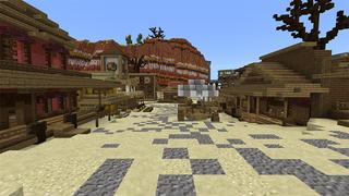 Screenshot of the Minecraft Bedrock Marketplace product Wild West created by Pathway Studios.