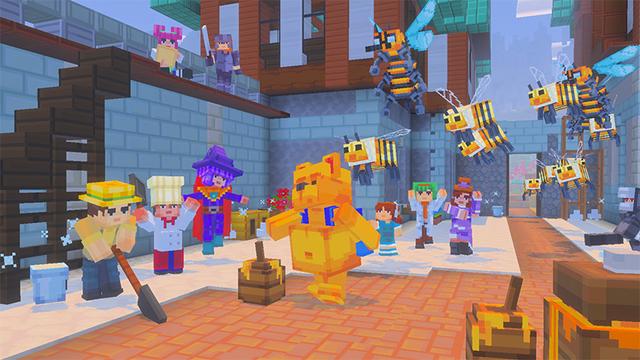 Screenshot of the Minecraft Bedrock Marketplace product Winnie-the-Pooh created by Pathway Studios.