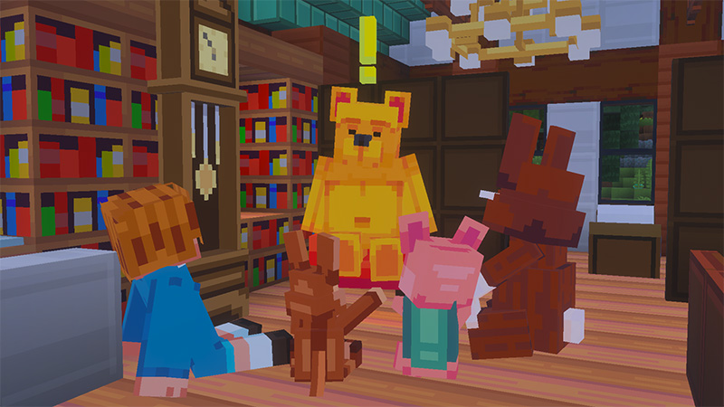 Screenshot of the Minecraft Bedrock Marketplace product Winnie-the-Pooh created by Pathway Studios.