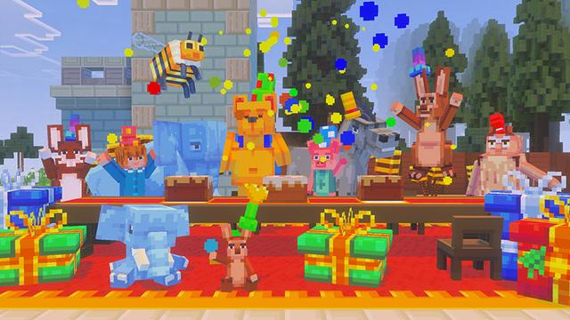 Screenshot of the Minecraft Bedrock Marketplace product Winnie-the-Pooh created by Pathway Studios.
