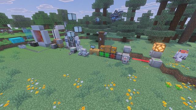 Screenshot of the Minecraft Bedrock Marketplace product Wireless Redstone Add-On created by Pathway Studios.