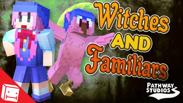 Thumbnail of the Minecraft Bedrock Marketplace product Witches and Familiars created by Pathway Studios.