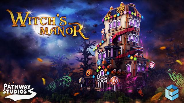 Thumbnail of the Minecraft Bedrock Marketplace product Witch's Manor created by Pathway Studios.