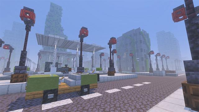 Screenshot of the Minecraft Bedrock Marketplace product Zombie World Generator created by Pathway Studios.
