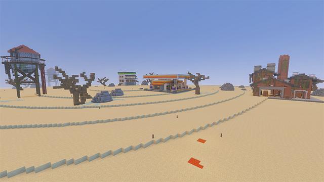 Screenshot of the Minecraft Bedrock Marketplace product Zombie World Generator created by Pathway Studios.