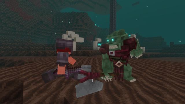 Screenshot of the Minecraft Bedrock Marketplace product Epic Bosses created by Peach Tree.