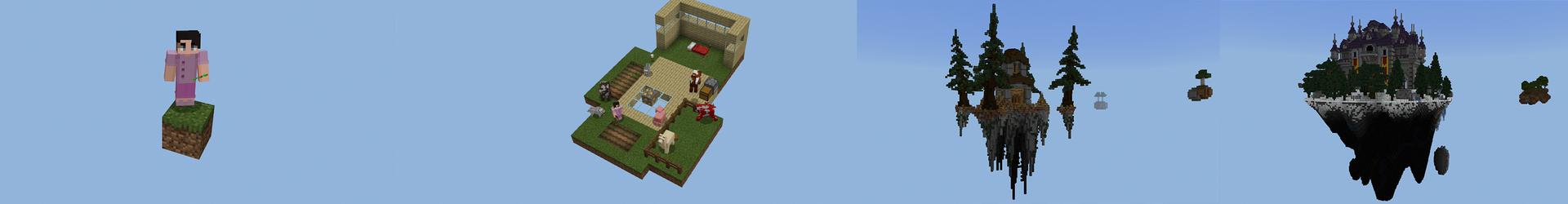 Panorama of the Minecraft Bedrock Marketplace product 1 BLOCK created by Pickaxe Studios.