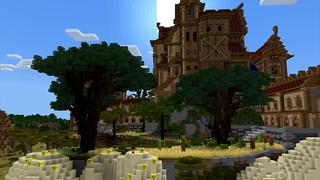 Screenshot of the Minecraft Bedrock Marketplace product 100 Days LUCKY BLOCK! created by Pickaxe Studios.