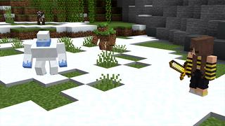 Screenshot of the Minecraft Bedrock Marketplace product 100 dias: MONSTROS! created by Pickaxe Studios.