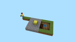 Screenshot of the Minecraft Bedrock Marketplace product 100 Days One Block! created by Pickaxe Studios.