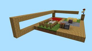 Screenshot of the Minecraft Bedrock Marketplace product 100 Days One Block! created by Pickaxe Studios.