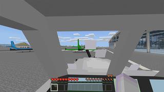Screenshot of the Minecraft Bedrock Marketplace product AIRPORT! created by Pickaxe Studios.