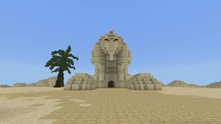 Screenshot of the Minecraft Bedrock Marketplace product Mundo do Antigo Egito created by Pickaxe Studios.