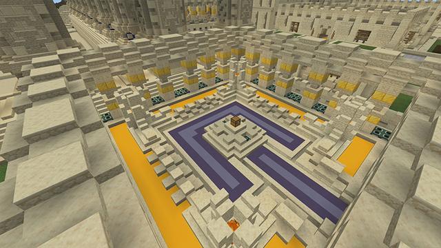 Screenshot of the Minecraft Bedrock Marketplace product Ancient Egypt World created by Pickaxe Studios.