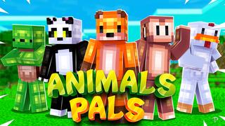 Thumbnail of the Minecraft Bedrock Marketplace product Animals: Pals created by Pickaxe Studios.