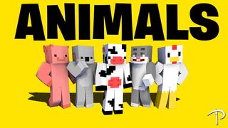 Thumbnail of the Minecraft Bedrock Marketplace product ANIMALS created by Pickaxe Studios.