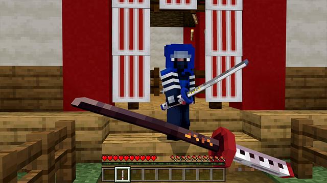Screenshot of the Minecraft Bedrock Marketplace product ANIME WORLD! created by Pickaxe Studios.