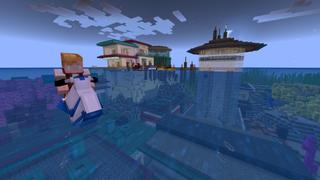 Screenshot of the Minecraft Bedrock Marketplace product Aquatic Base created by Pickaxe Studios.