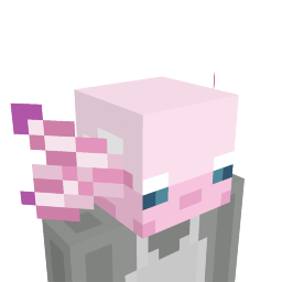 Thumbnail of the Minecraft Bedrock Marketplace product Axolotl Head created by Pickaxe Studios.