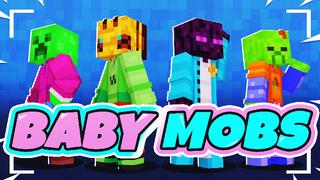 Thumbnail of the Minecraft Bedrock Marketplace product Baby Mobs created by Pickaxe Studios.